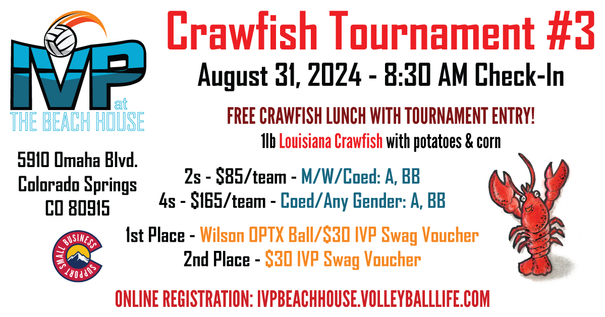 IVP at the Beach House Crawfish Tournament #3