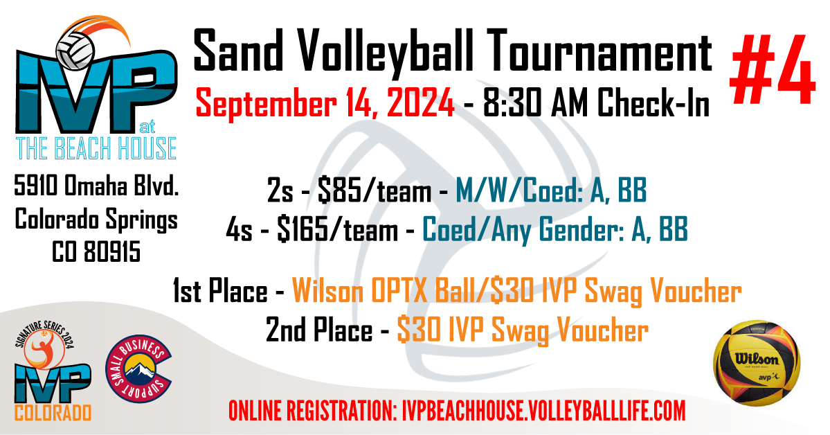 IVP at the Beach House Tournament #4